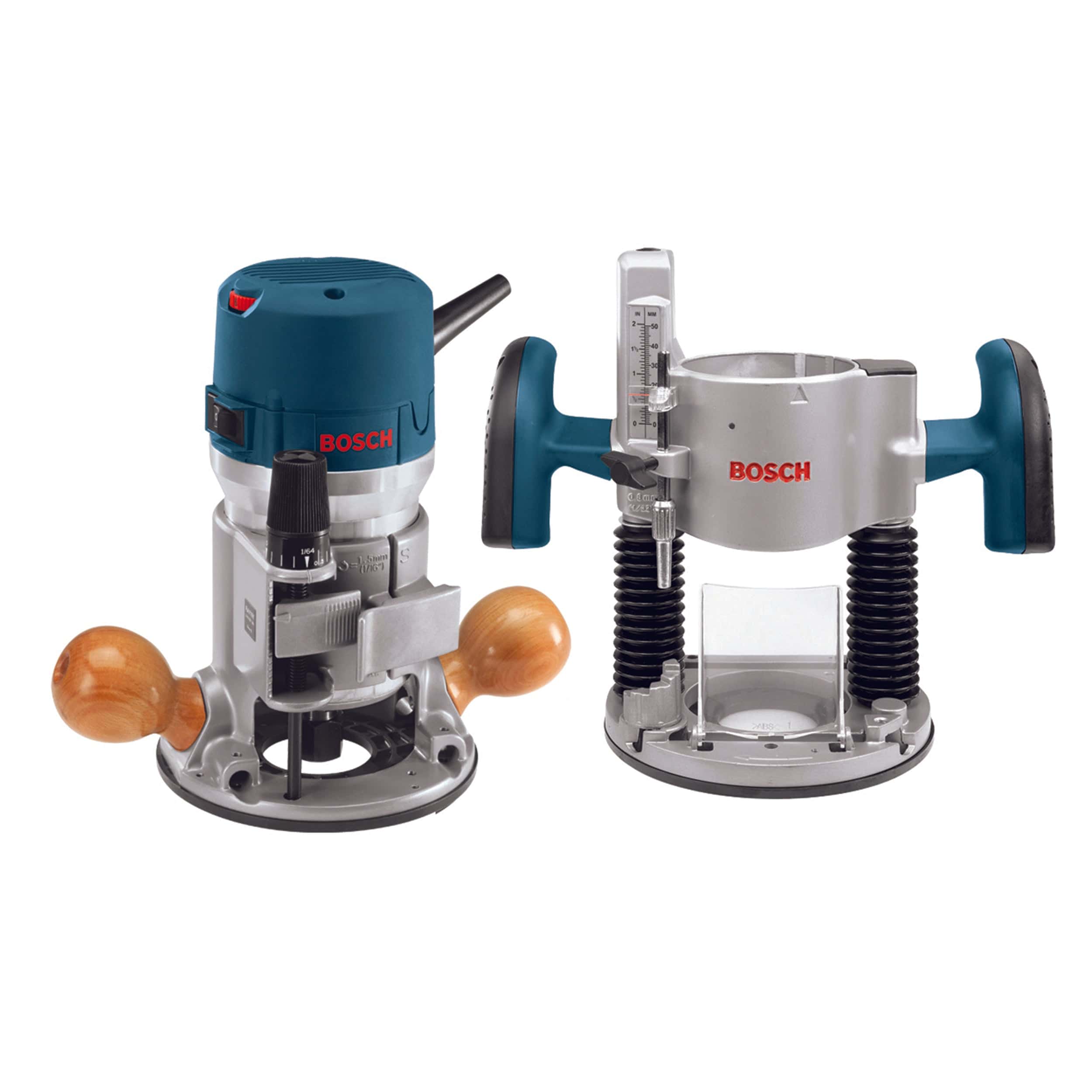 2-1/4 HP EVS Fixed and Plunge Base Router Combo Kit